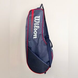 Wilson Blue and Red Shoulder Bag